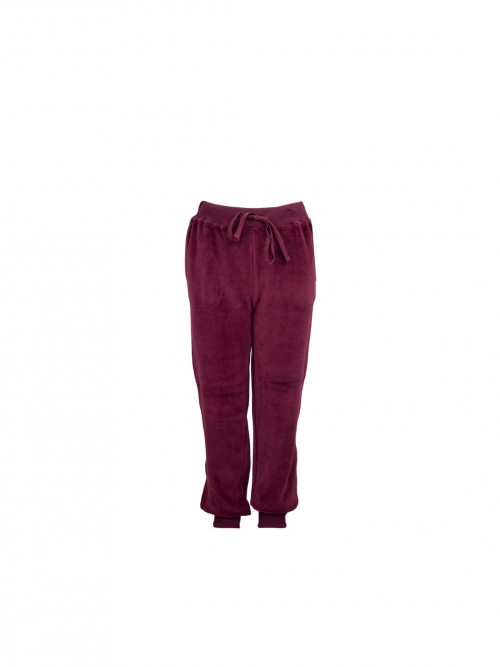 Girl Wine Velvet Trouser